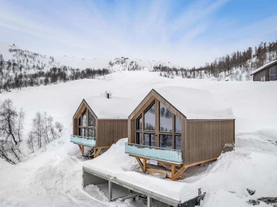 Flygende Utsiktshytte Med Magisk Utsikt Sogndal Exterior photo
